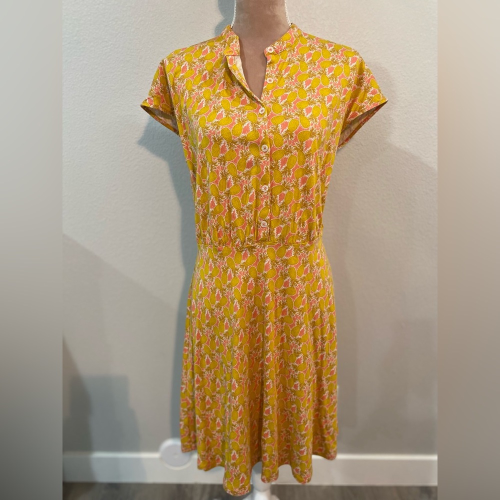 Boden knit Pineapple dress